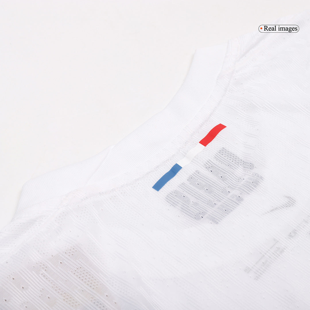 Paris Saint-Germain Extérieur Blanc Maillot 2024/25 Authentique Grande Taille