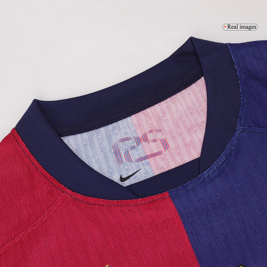 LAMINE YAMAL #19 Barcelone Domicile Maillot 2024/25 Authentique - UCL - Mon Maillot Foot Store
