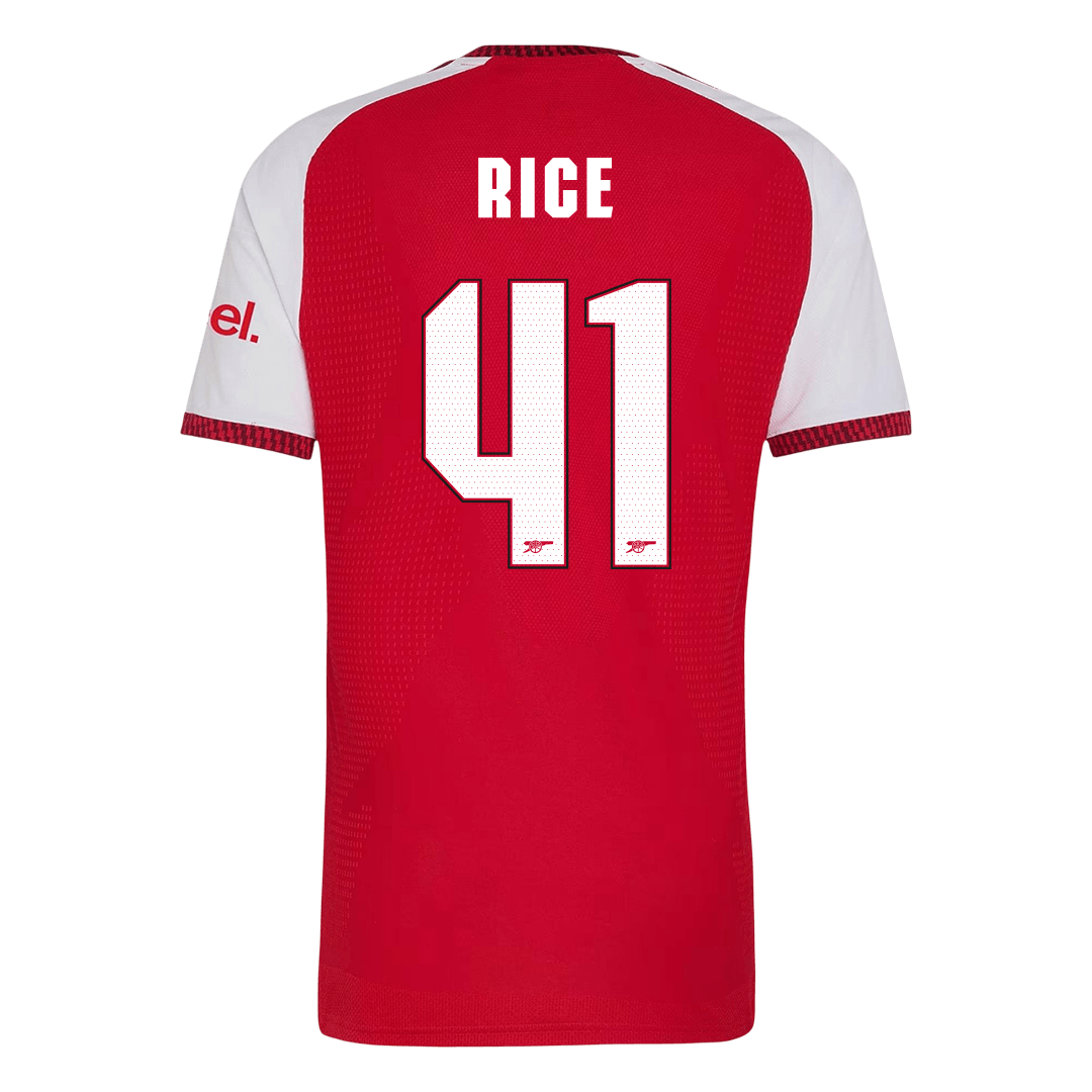 RICE #41 Arsenal Domicile Maillot 2026/27 Rouge Joueur - UCL