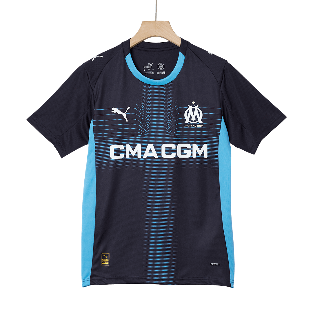 RABIOT #25 Olympique de Marseille Extérieur Maillot 2025/26 Bleu marine