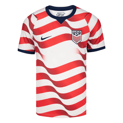 Verenigde Staten Thuisshirt - Wereldkampioenschap 2026 Rood&Wit Grote Maat