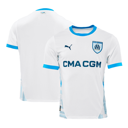 Olympique de Marseille Domicile Maillot 2024/25 Grande Taille