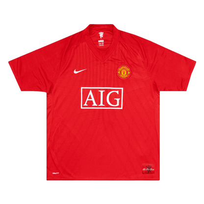 Retro Manchester United Domicile Maillot 2007/08
