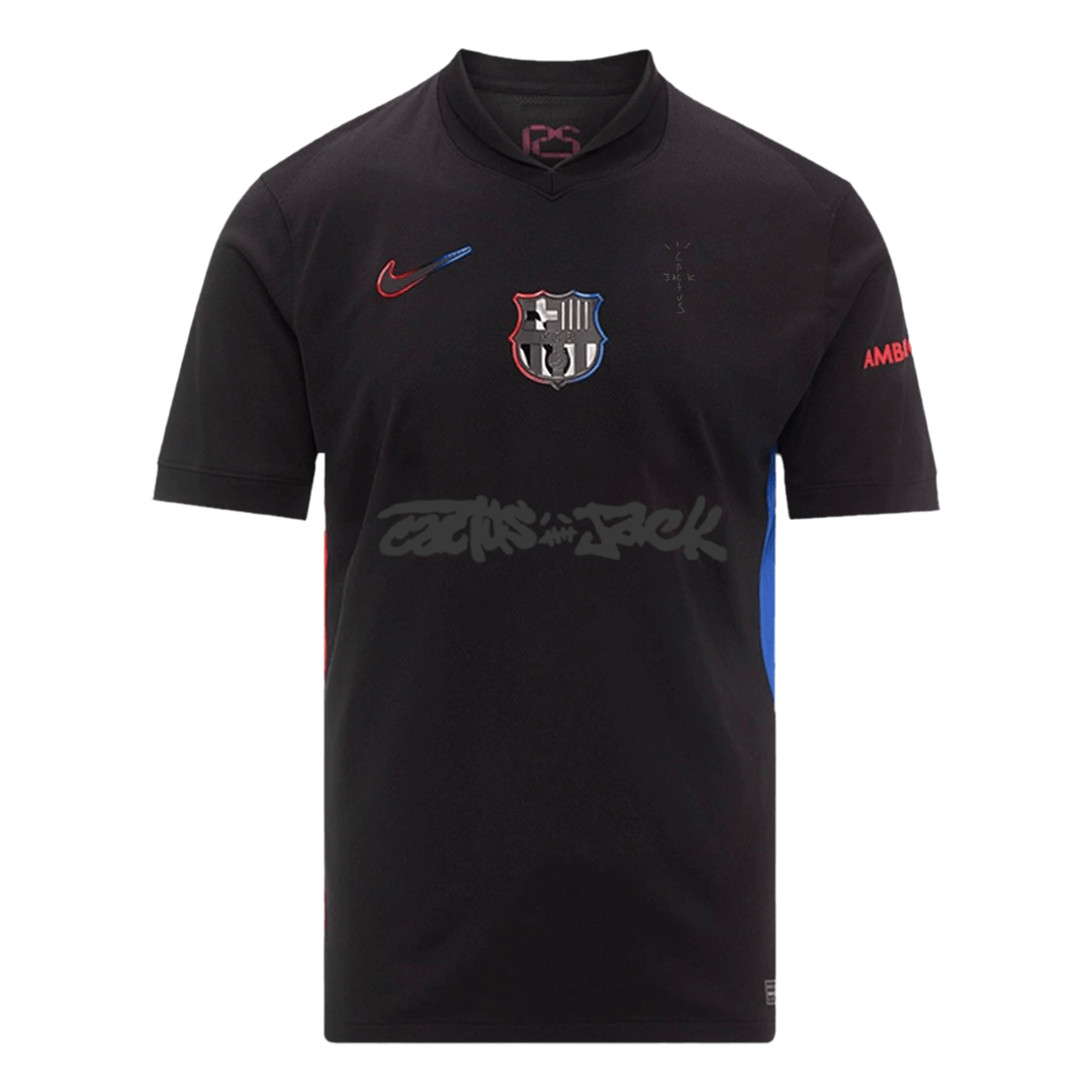 Barcelone X Travis Scott Extérieur Maillot 2024/25 Grande Taille