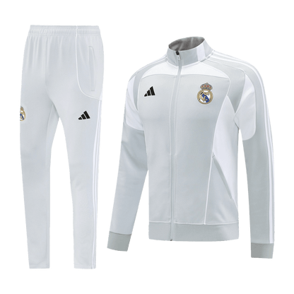 Real Madrid Veste de Football Kit 2025/26 Gris