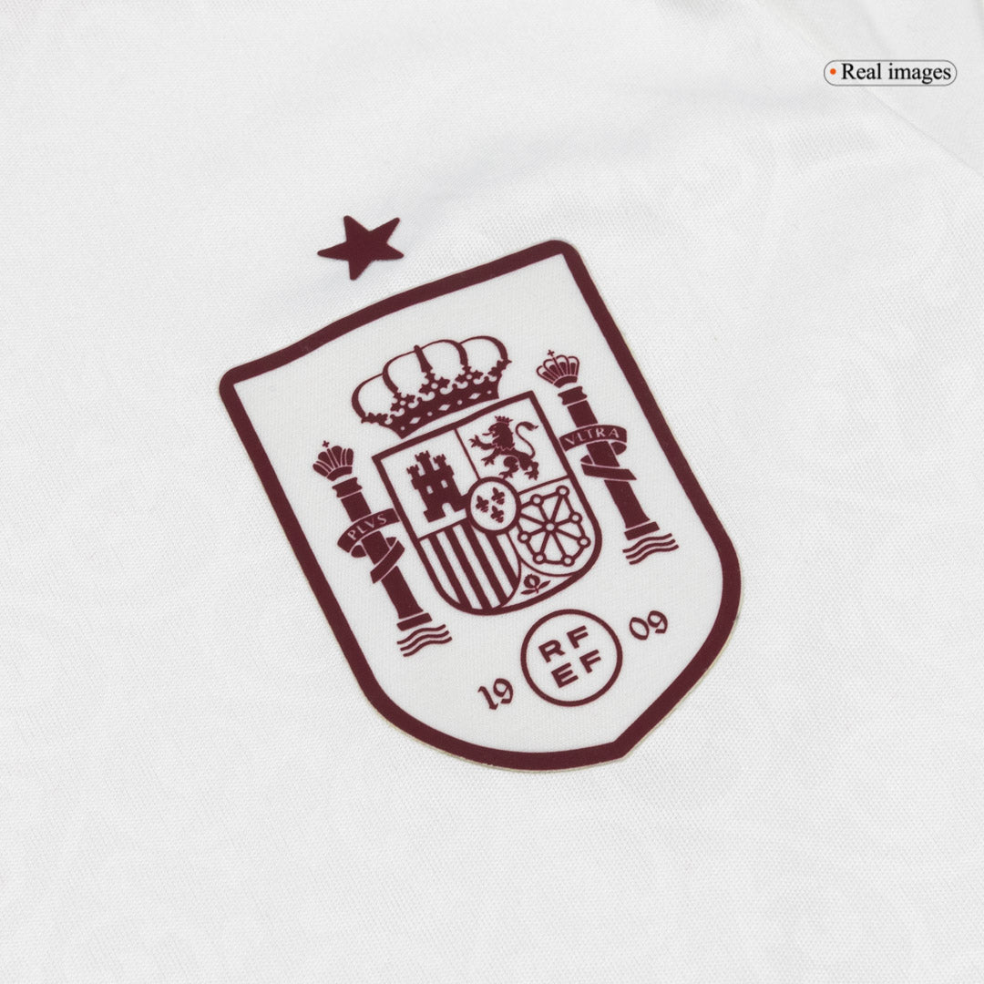 Spanje Uitshirt Tenue 2026 Kinderen Wit