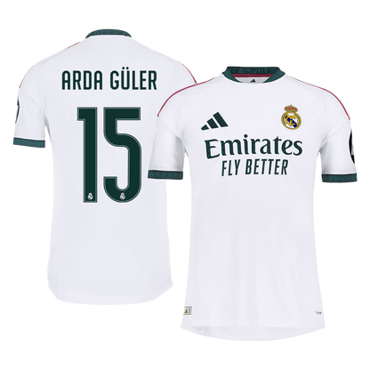ARDA GÜLER #15 Real Madrid Domicile Maillot 2026/27 Blanc Joueur