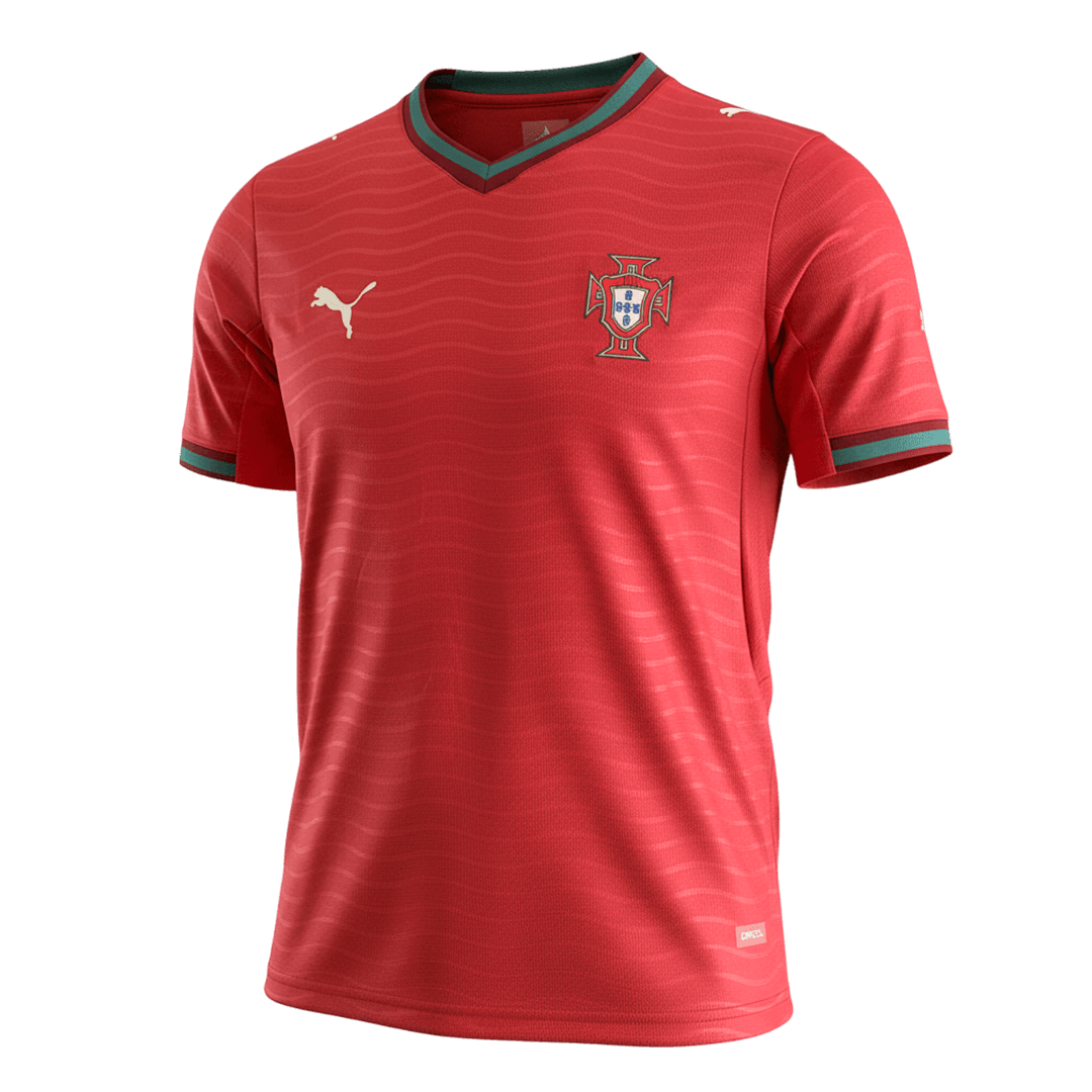 Portugal Thuisshirt WK 2026 Rood Grote Maten
