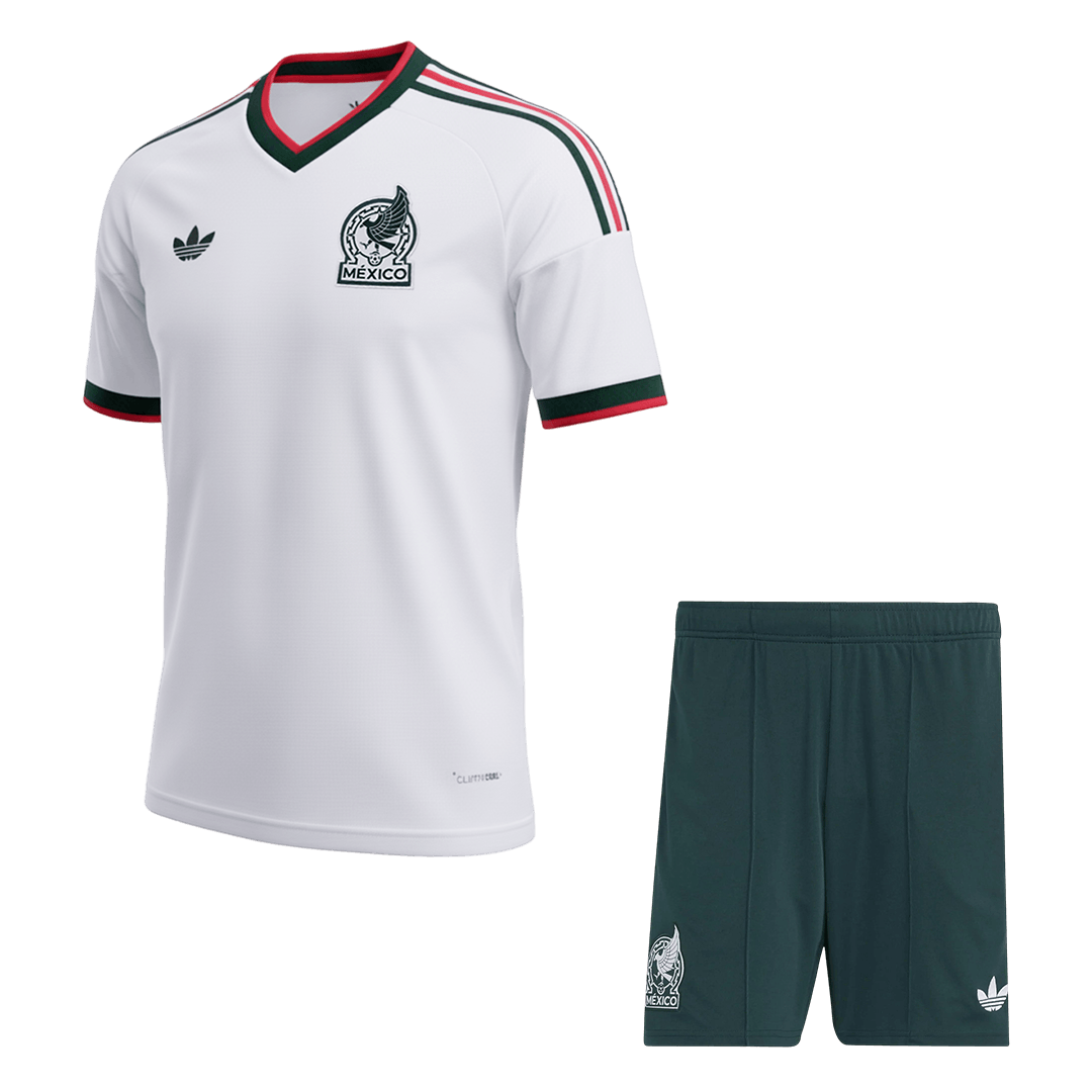 Mexico Uitshirt Set - Wereldkampioenschap 2026 Wit