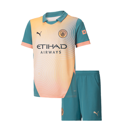 Manchester City Fourth Maillot Kit 2024/25 - Definitely City (UCL) Enfant