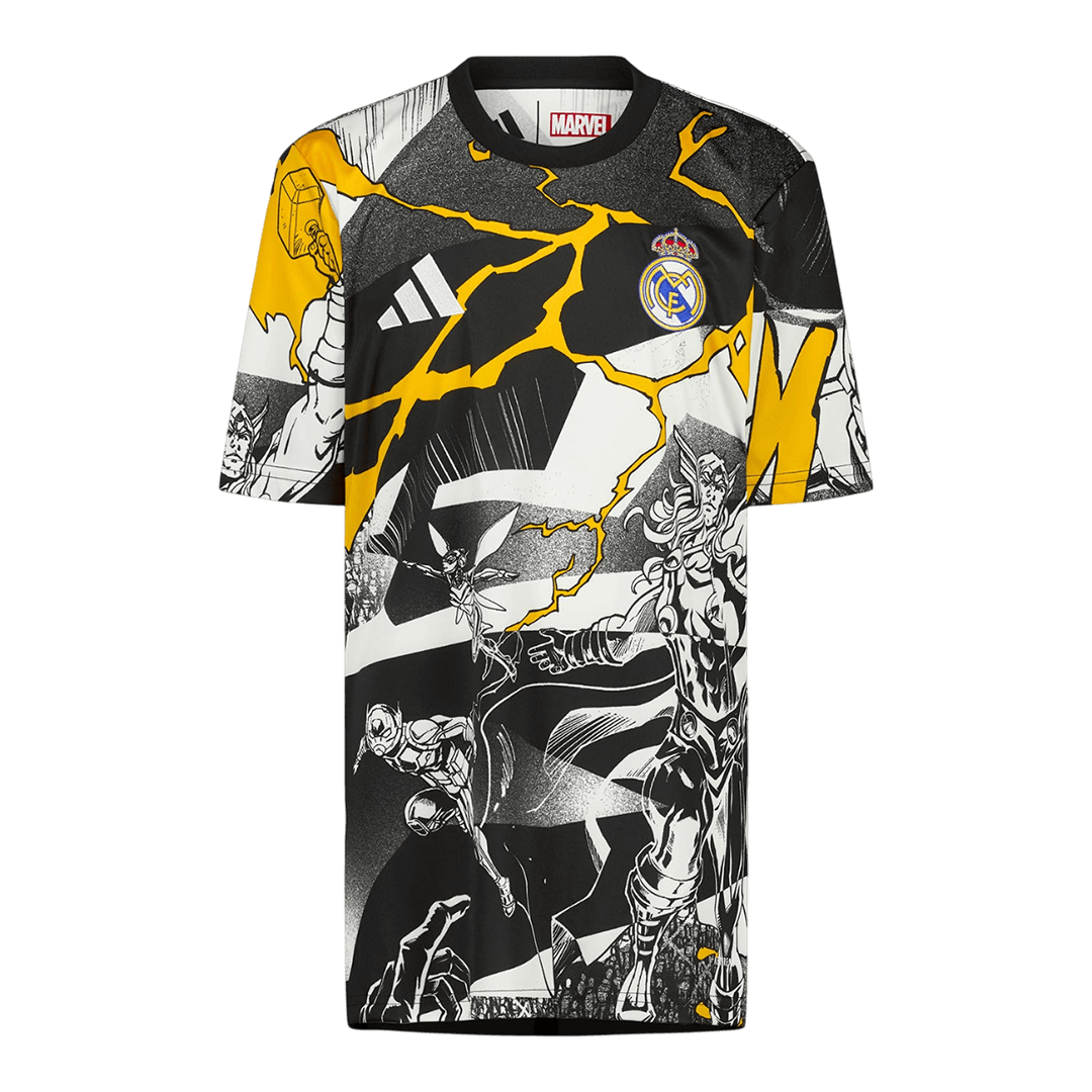Real Madrid Thuisshirt 2025/26 Zwart&Wit
