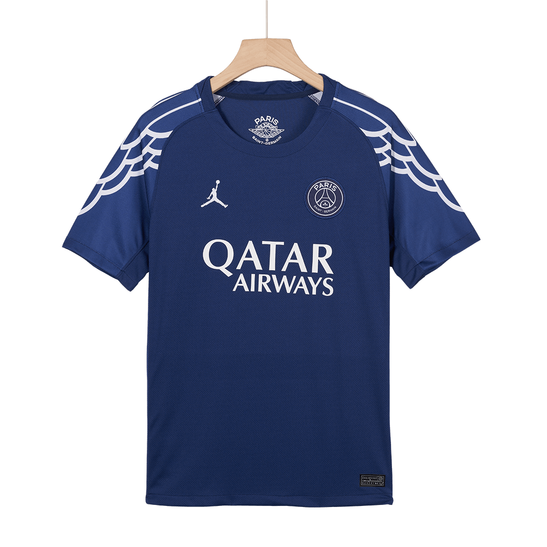 KVARATSKHELIA #7 Paris Saint-Germain Fourth Away Maillot 2024/25 - UCL