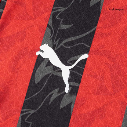 AC Milan Domicile Maillot 2025/26 Red&Black Authentique