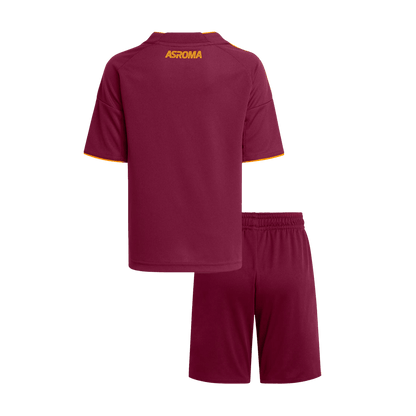 Roma Domicile Maillot Kit 2025/26 Enfant Rouge