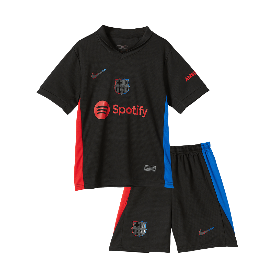 Barcelone Extérieur Maillot Kit 2024/25 Enfant - Mon Maillot Foot Store