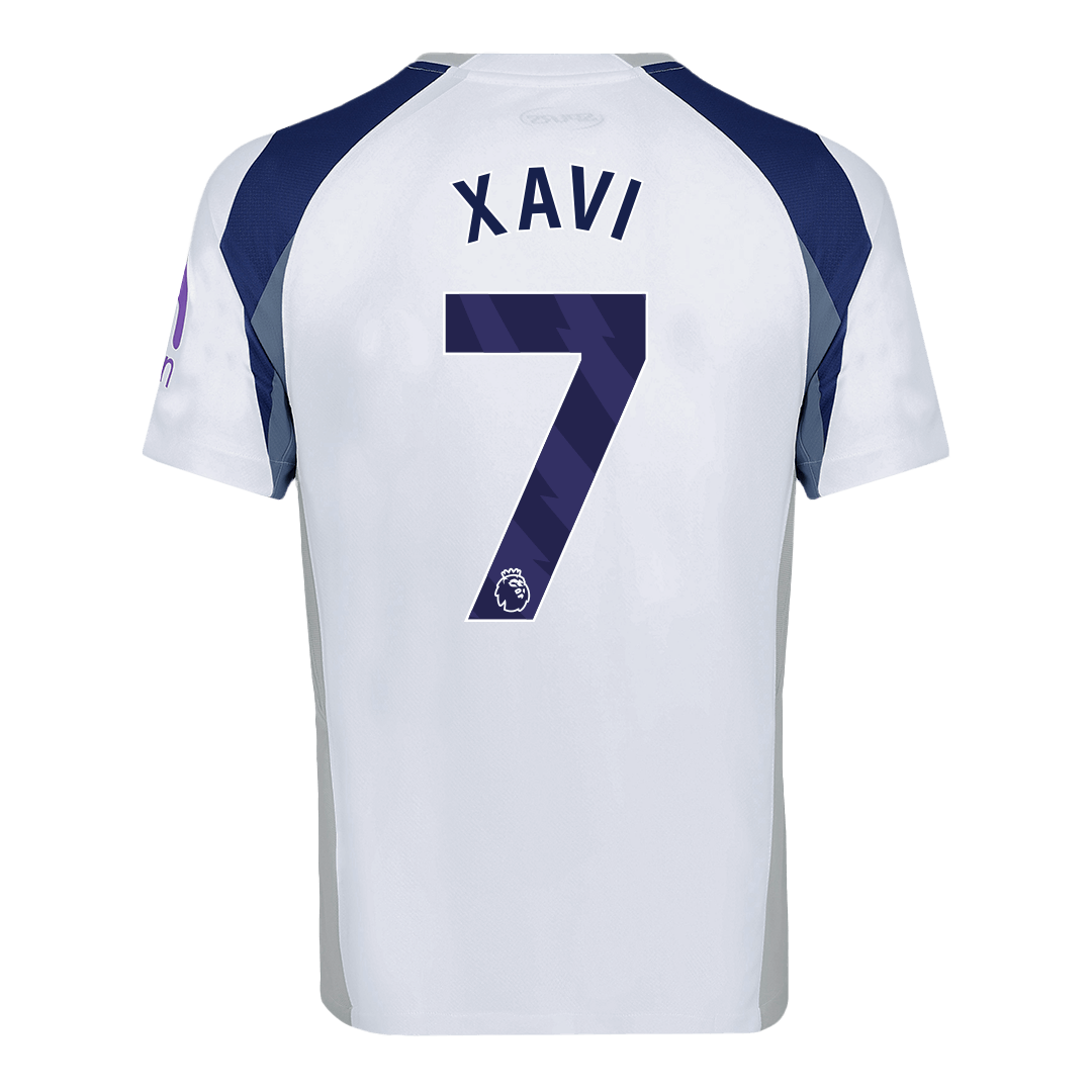 XAVI #7 Tottenham Hotspur Domicile Maillot 2025/26 Blanc