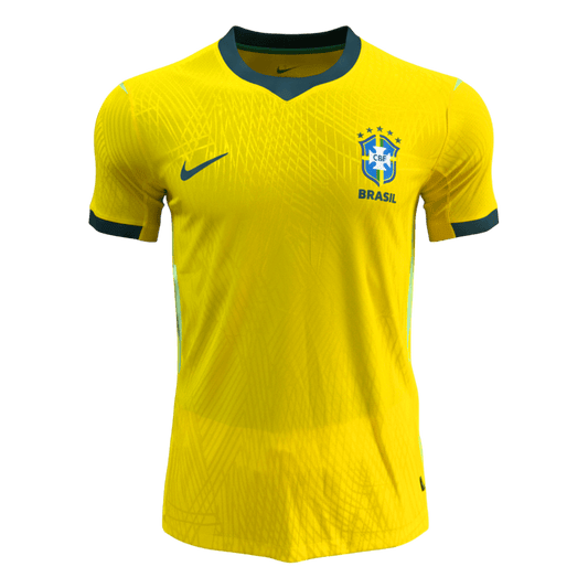 Brésil Domicile Maillot Coupe du Monde 2026 Jaune Joueur Grande Taille
