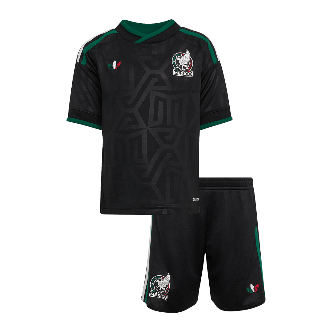 Mexico Derde Voetbalshirt - WK 2026 Zwart