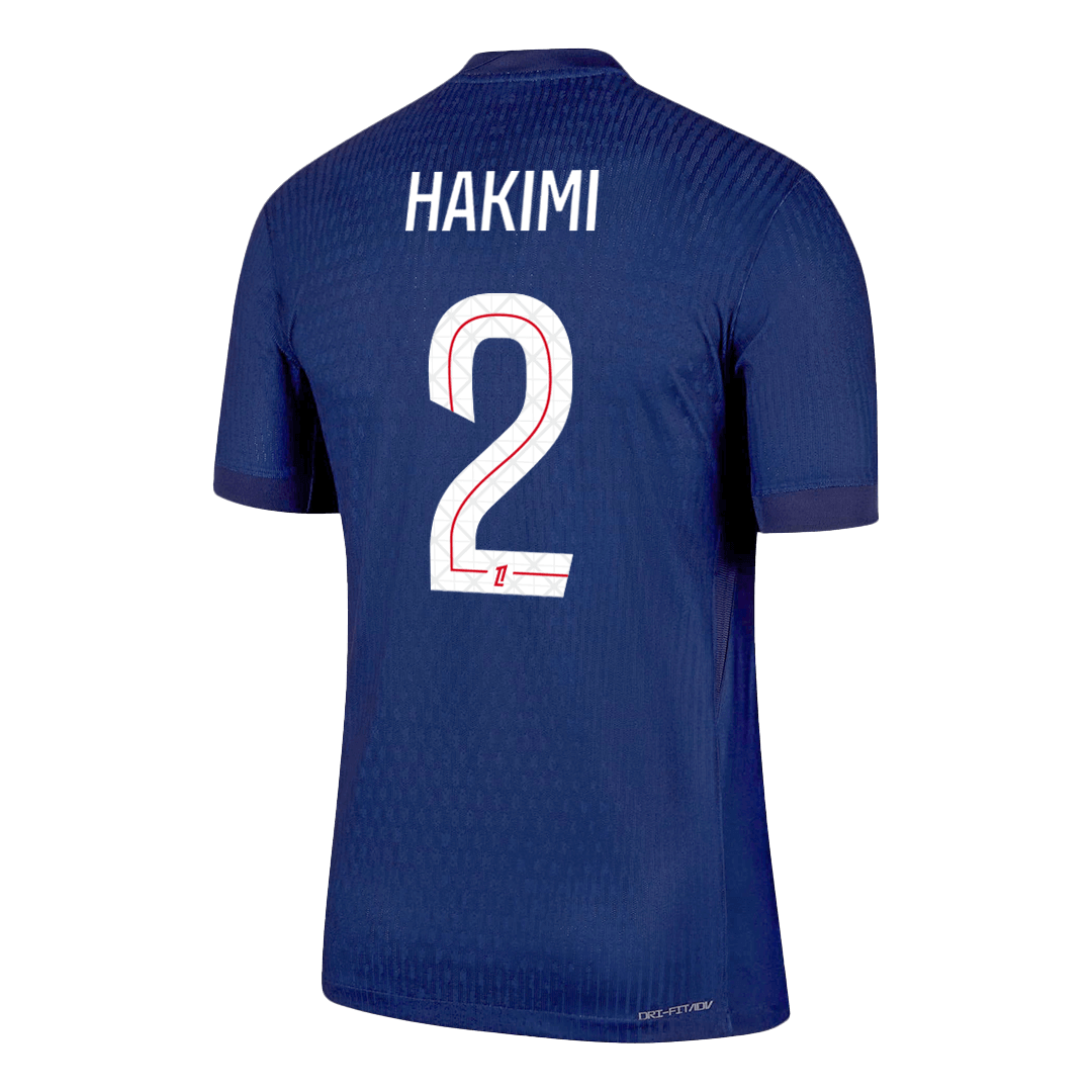 HAKIMI #2 Les Paris Domicile Maillot 2025/26 Bleu marine Joueur