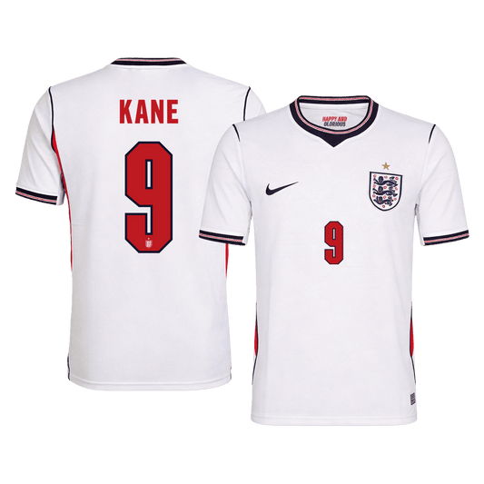 KANE #9 Engeland Thuisshirt - Wereldkampioenschap 2026 Wit