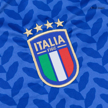 Italie Domicile Maillot Kit - Coupe du Monde 2025/26 Enfant Bleu