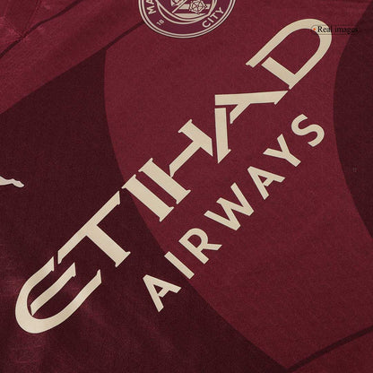 Manchester City Third Maillot 2024/25 Authentique Grande Taille