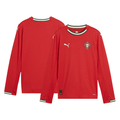 Portugal Domicile Maillot Manches Longues 2025