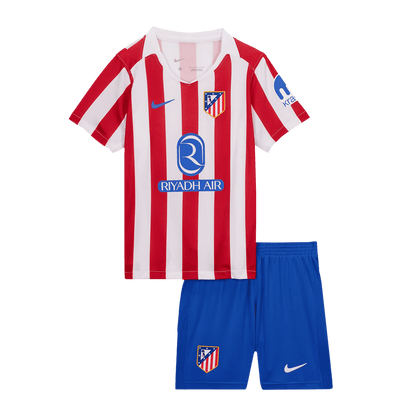 Atlético Domicile Maillot Kit 2025/26 Junior Red&White