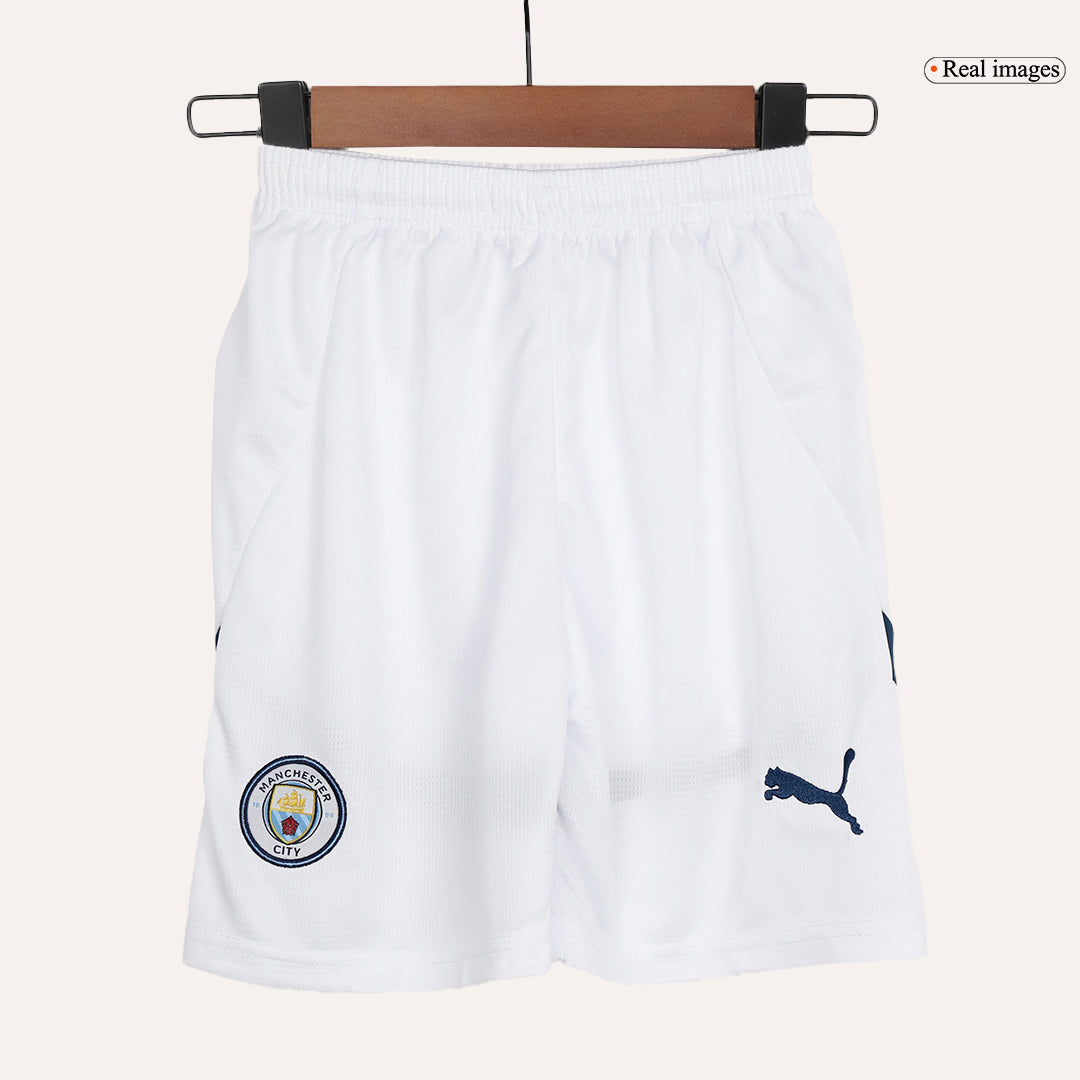 Manchester City Domicile Maillot Kit 2024/25 Junior
