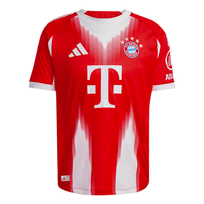 UPAMECANO #2 München Thuisshirt 2025/26 Rood Speler