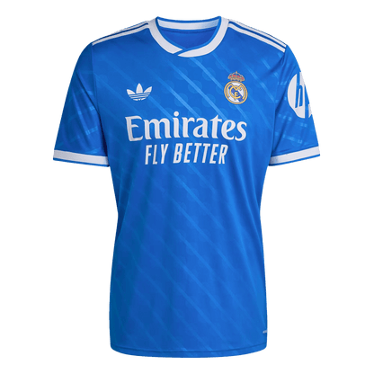 MBAPPÉ #10 Real Madrid Third Maillot 2025/26 Bleu
