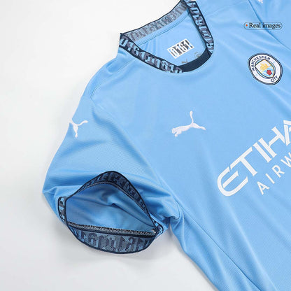 Manchester City Domicile Maillot Kit 2024/25 - Super