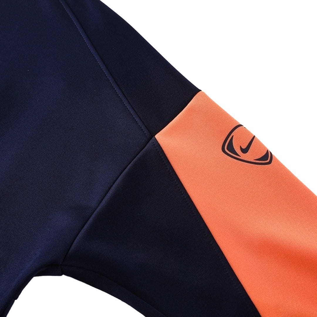 Barcelone Veste de Football 2025/26 Navy&Orange