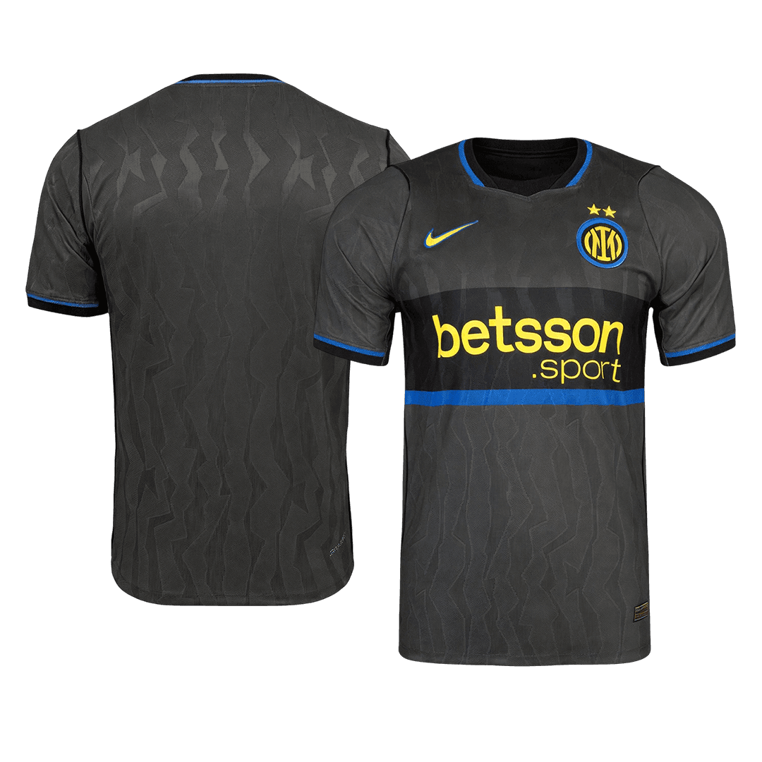 Inter Milan Third Maillot 2026/27 Noir Joueur