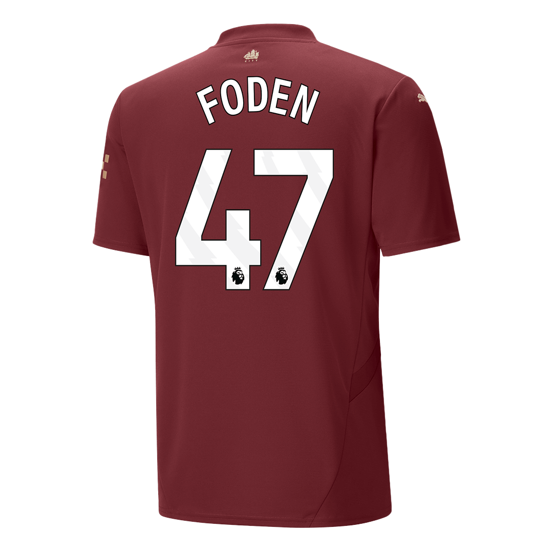 Maillot de Foot FODEN #47 Manchester City Third Maillot 2024/25