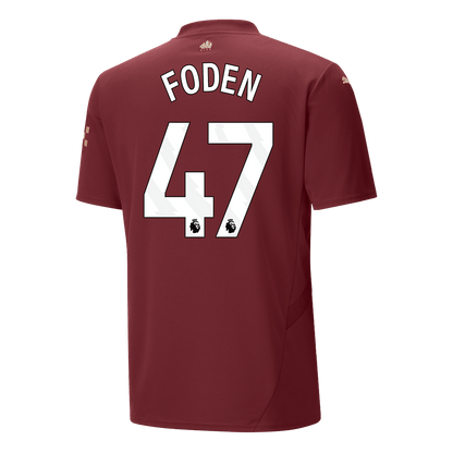 Maillot de Foot FODEN #47 Manchester City Third Maillot 2024/25