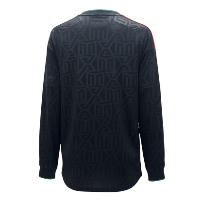 Mexico Thuisshirt Lange Mouwen - WK 2026 Zwart Grote Maat