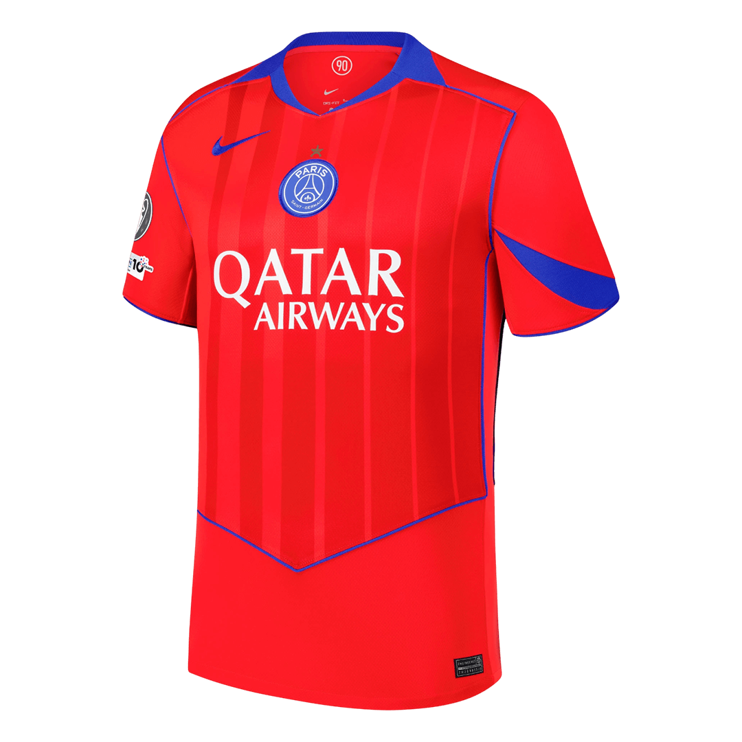 Les Paris Third Maillot 2025/26 Rouge
