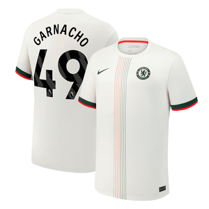 GARNACHO #49 Chelsea Extérieur Maillot 2025/26 Blanc