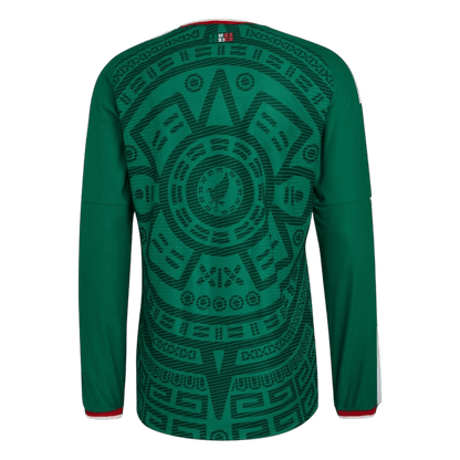 Mexico Thuis Shirt Lange Mouwen - WK 2026 Groen