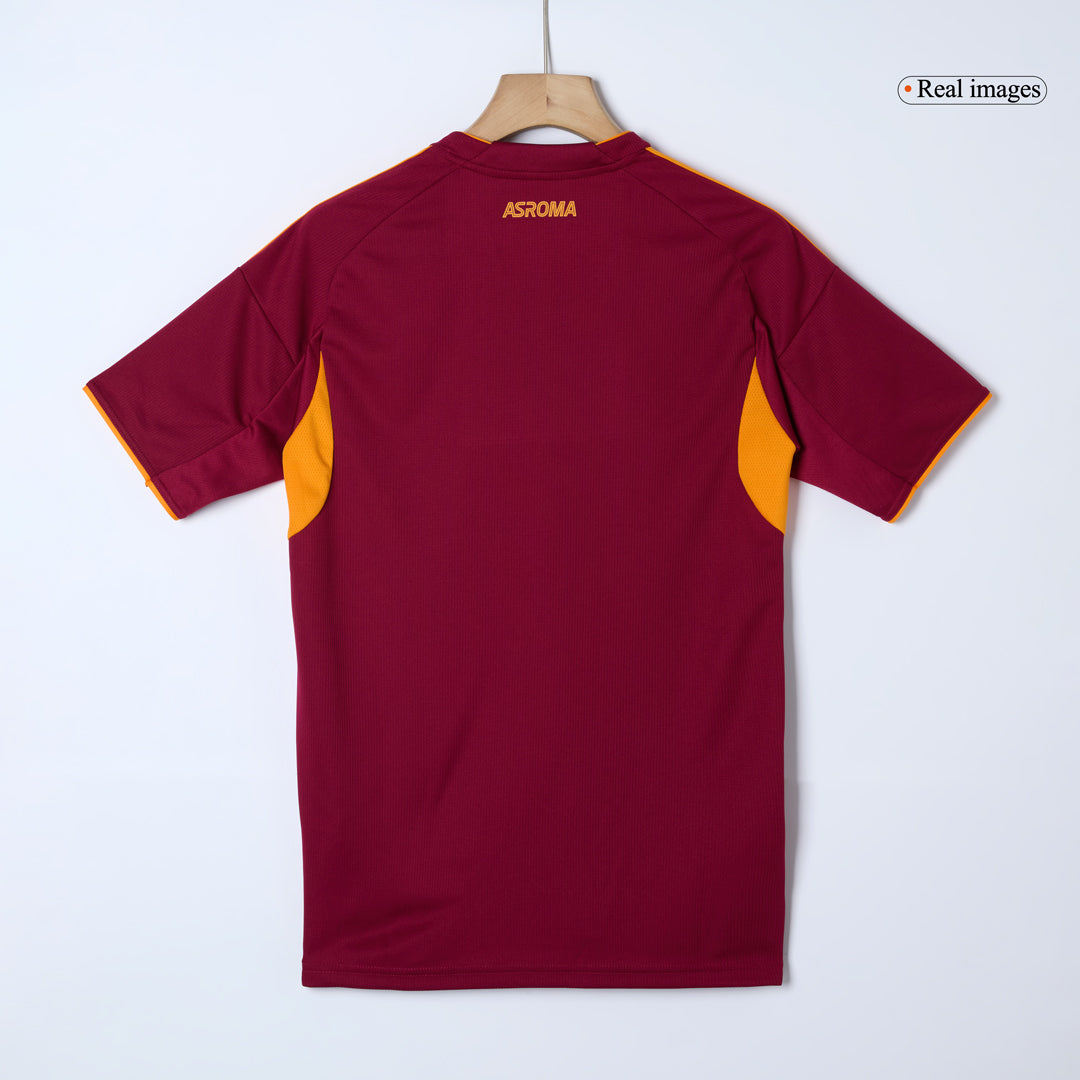 Roma Domicile Maillot Kit 2025/26 Rouge