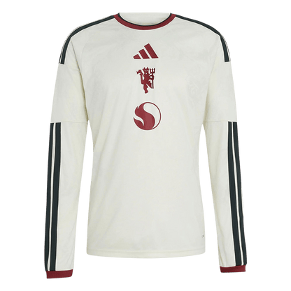 Manchester United Third Maillot Manches Longues 2026/27 Blanc