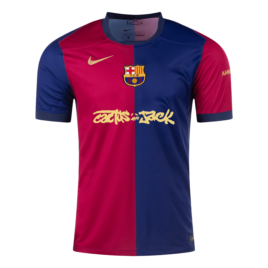 Barcelone X Travis Scott Domicile Maillot 2024/25 - Super