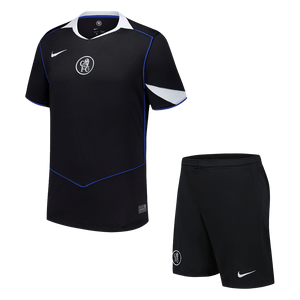 Chelsea Third Maillot Kit 2025/26 Noir
