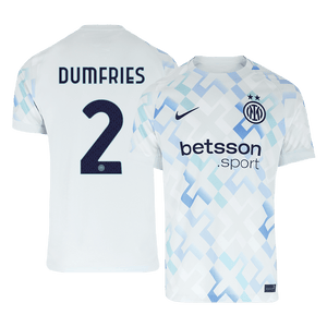 DUMFRIES #2 Inter Milan Extérieur Maillot 2025/26