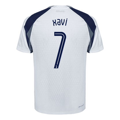 XAVI #7 Tottenham Hotspur Domicile Maillot 2025/26 Blanc Authentique - UCL