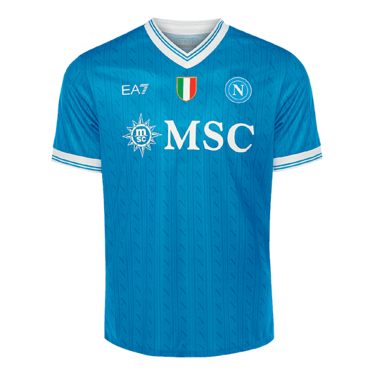 Napoli Domicile Maillot 2025/26 Bleu