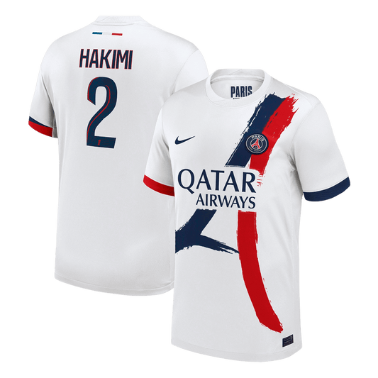 HAKIMI #2 Les Paris Extérieur Maillot 2025/26 Blanc Joueur