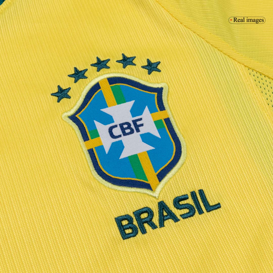Vrouwen Brazilië Thuisshirt - Wereldkampioenschap 2026 Geel