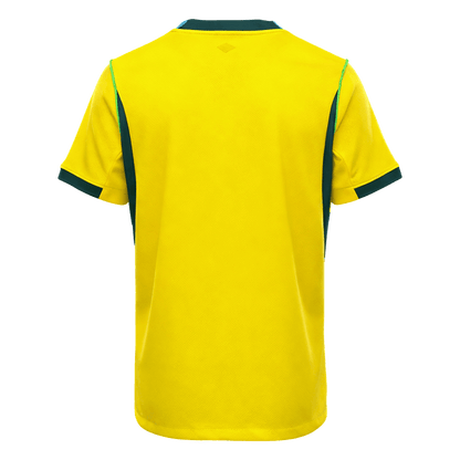 Brazilië Thuisshirt - Wereldkampioenschap 2026 Geel Grote Maten